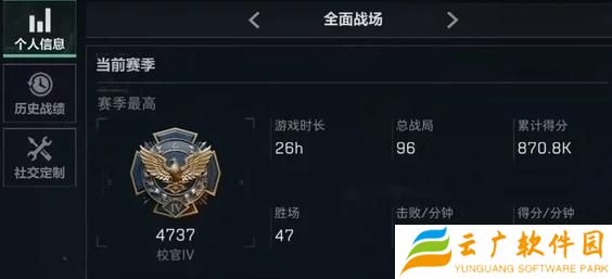 三角洲行动全面战场段位怎么划分