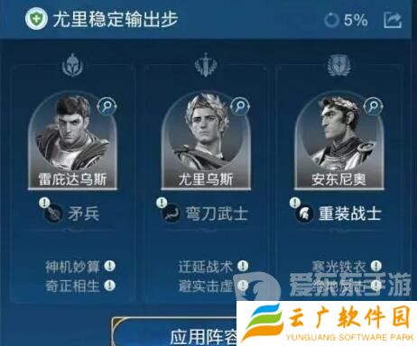 世界启元尤里乌斯搭配什么阵容 尤里乌斯阵容搭配攻略