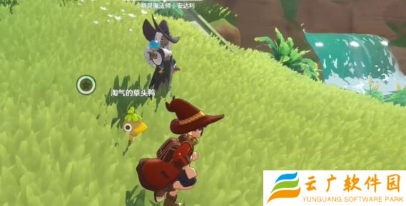 洛克王国世界路边带精灵的魔法师在哪