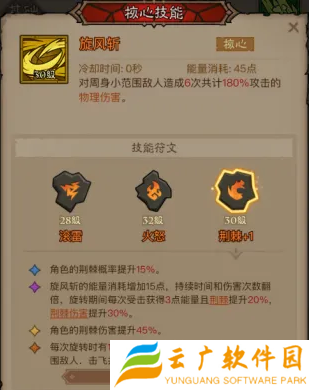 英雄没有闪荆棘旋风斩怎么搭配